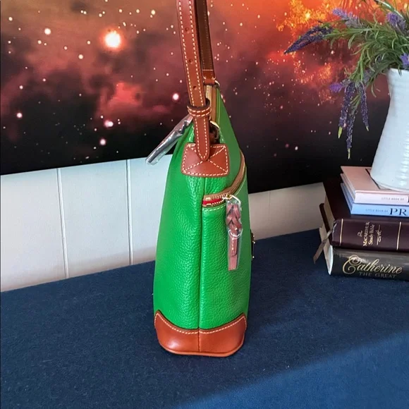 Dooney & Bourke Pebbled Leather Crossbody w/Dustbag - Picture 10 of 11